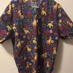 Lion King Scrub top
